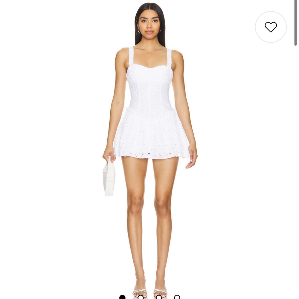Lovers + Friends White Dress